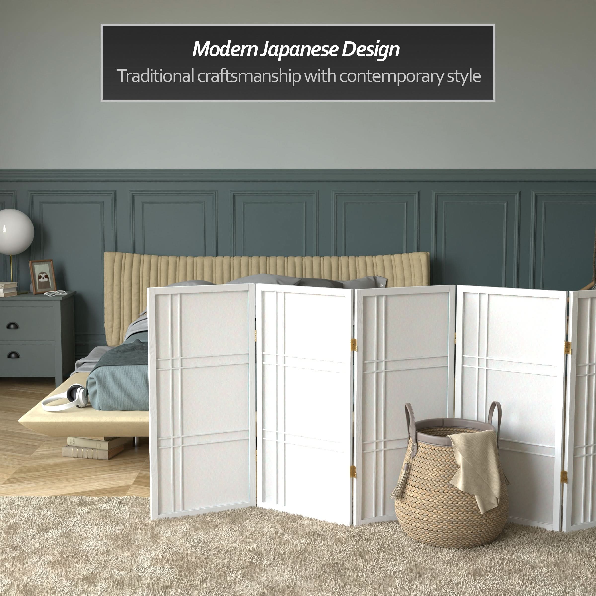 3 ft. Short Double Cross Shoji Screen - Image 19