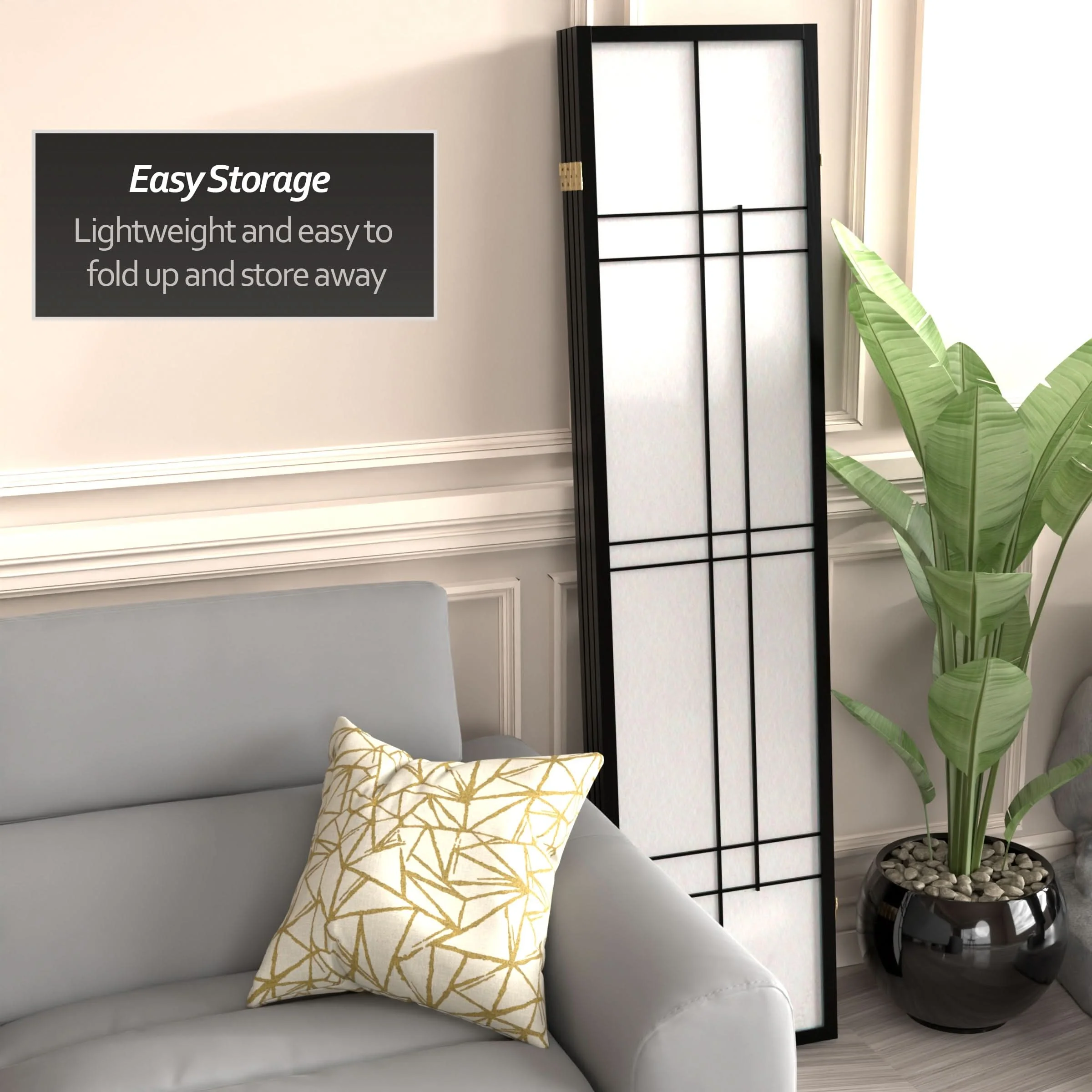 6 ft. Tall Etudes Shoji Screen - Image 43