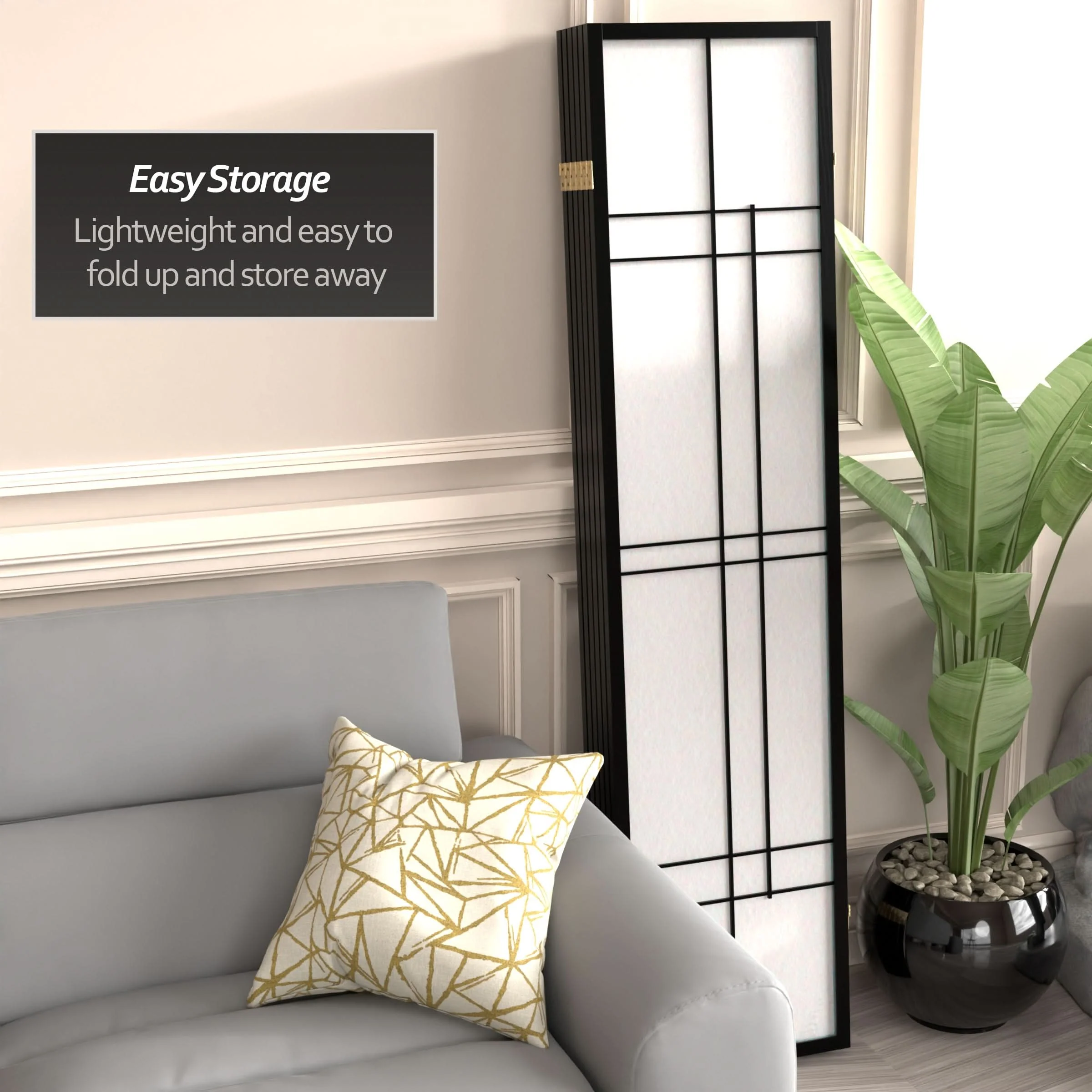 6 ft. Tall Etudes Shoji Screen - Image 49