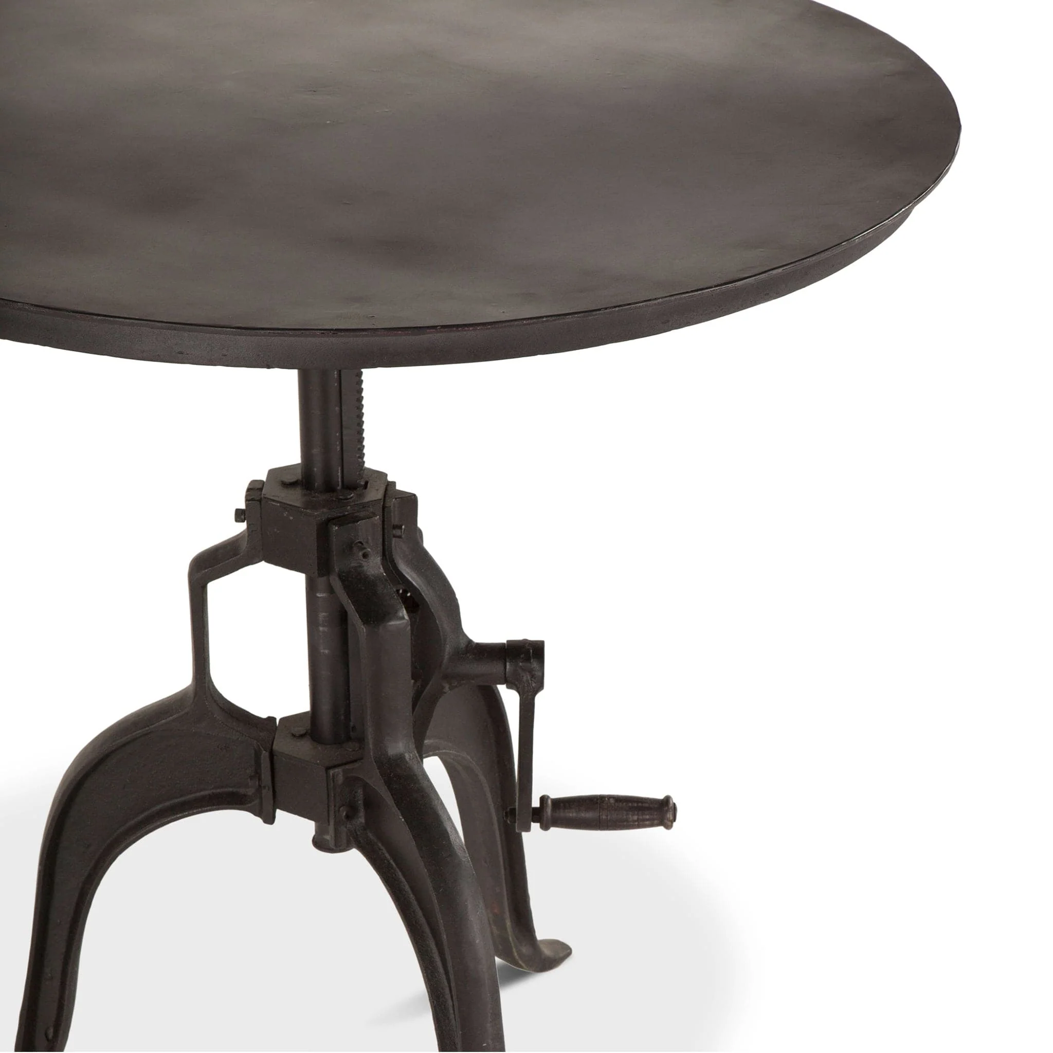 Artezia Iron Side Table with Adjustable Crank - Image 4