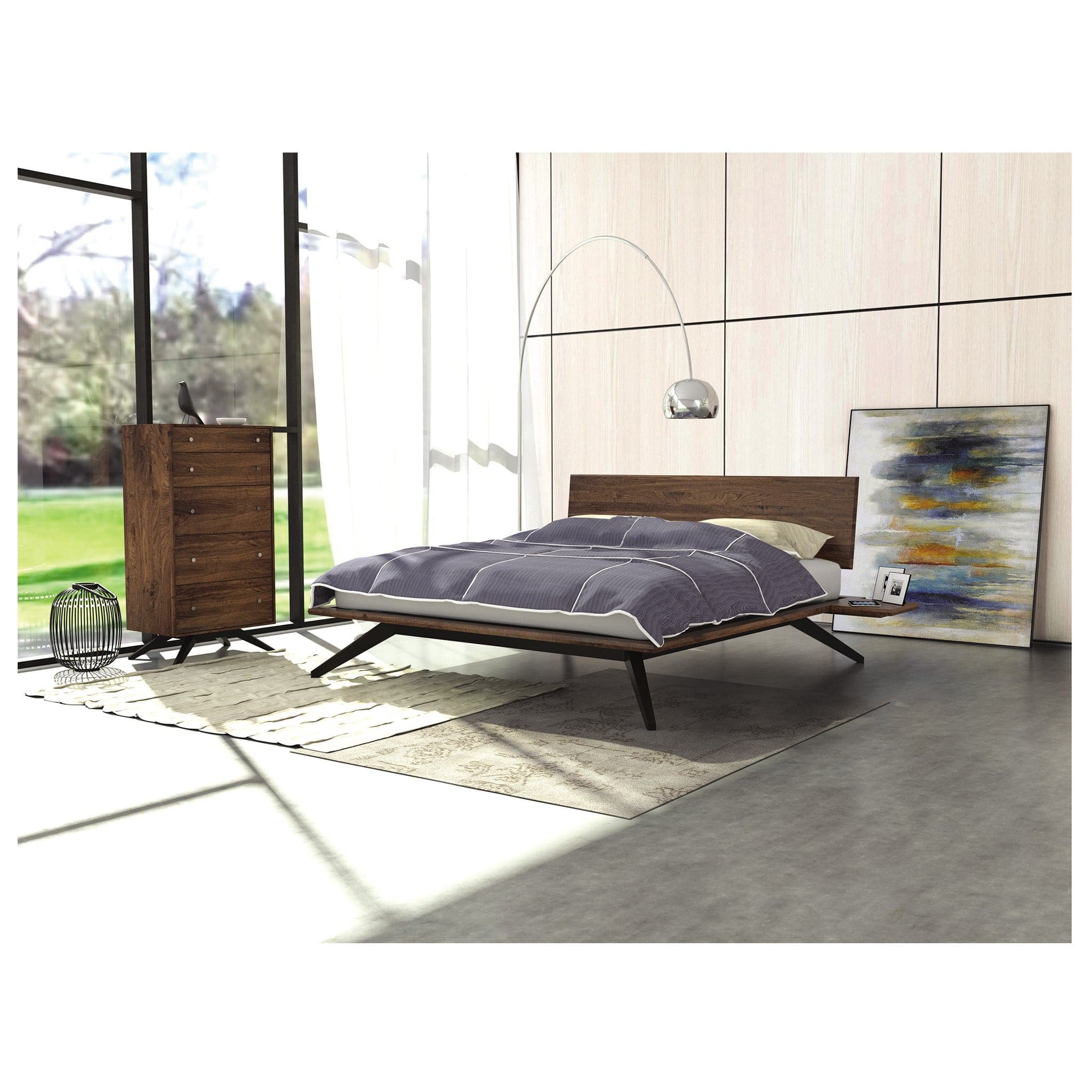 Copeland Astrid Platform Bed 1-Panel Headboard - Image 3