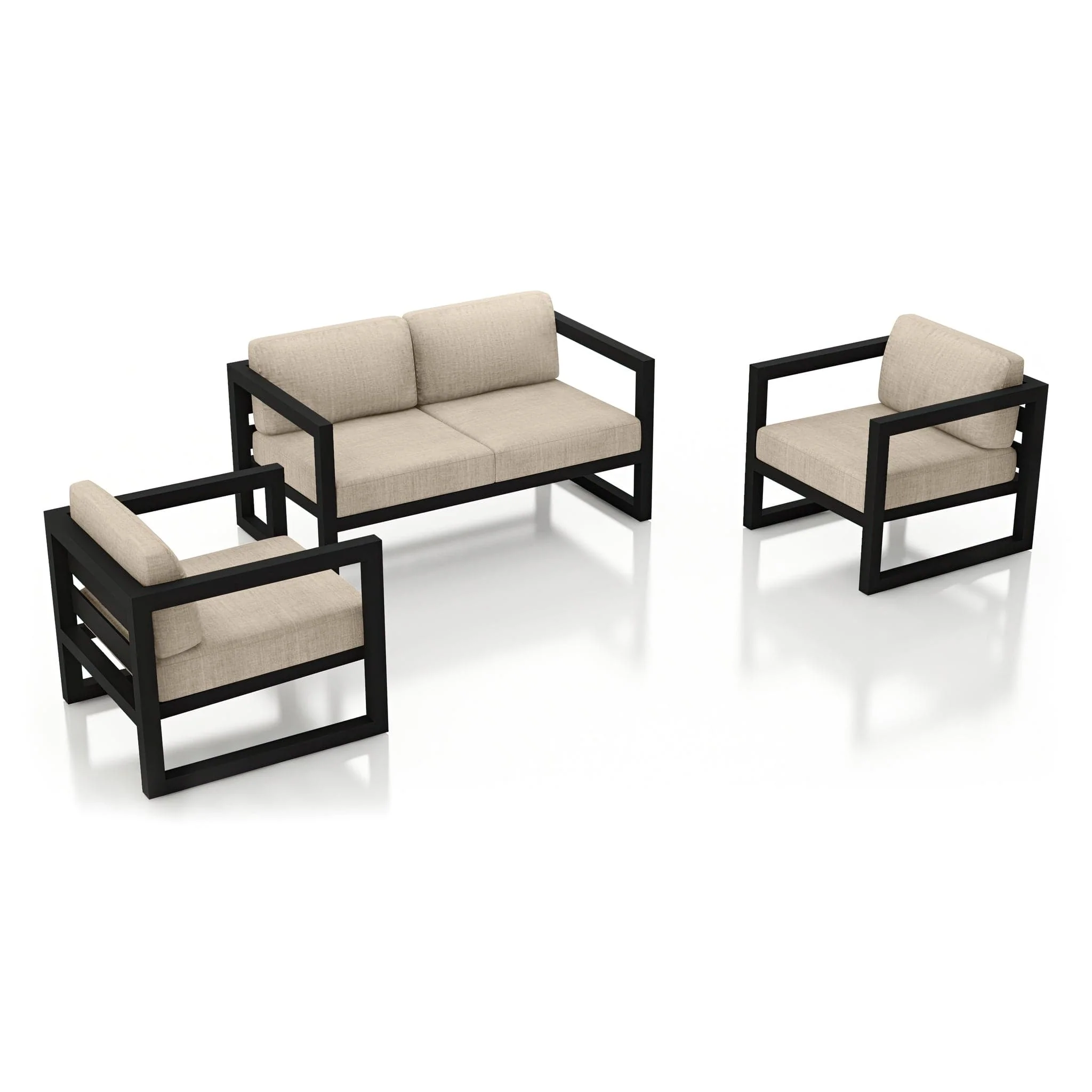 Avion 3 Piece Loveseat Set - Image 4