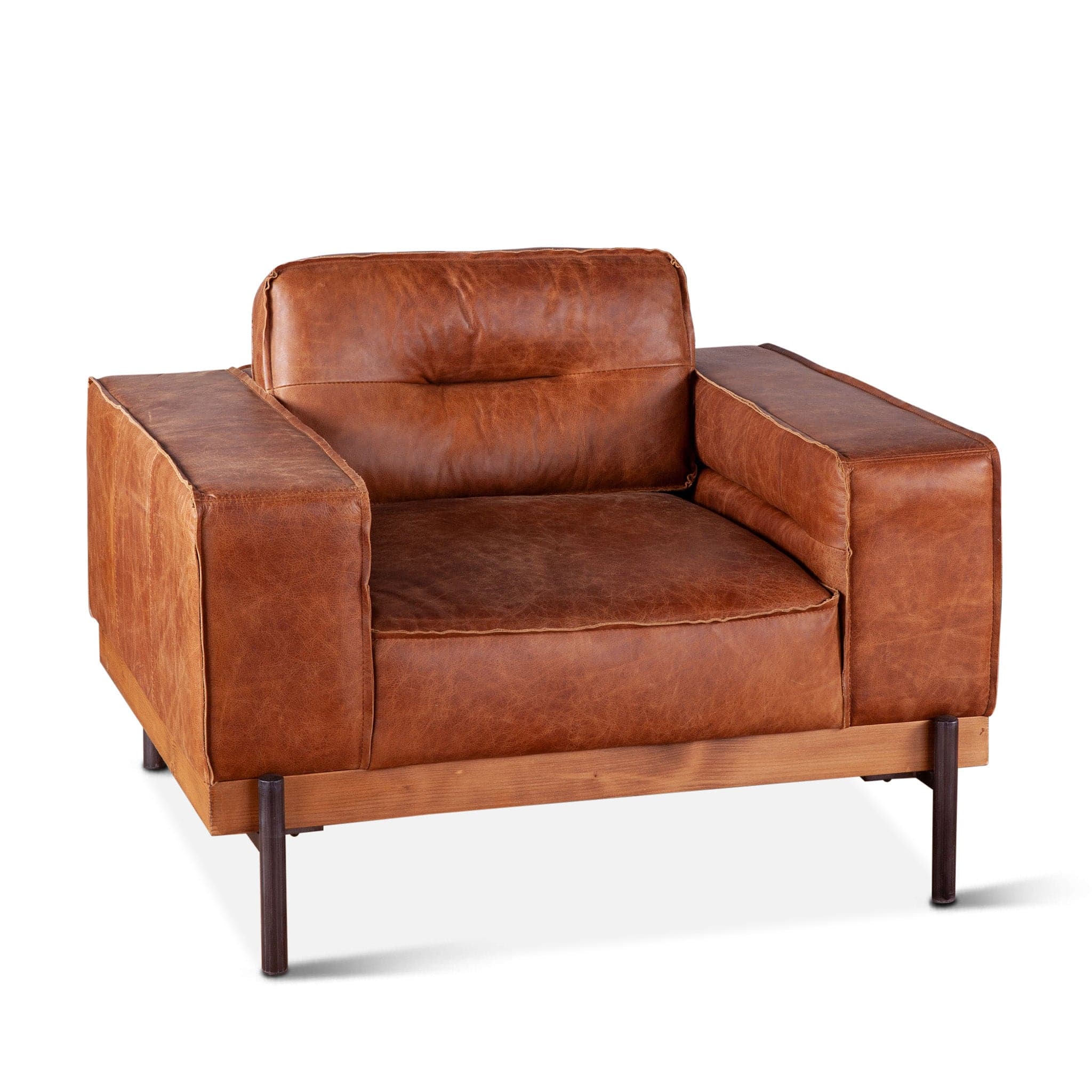 Chiavari Leather Armchair - Image 3