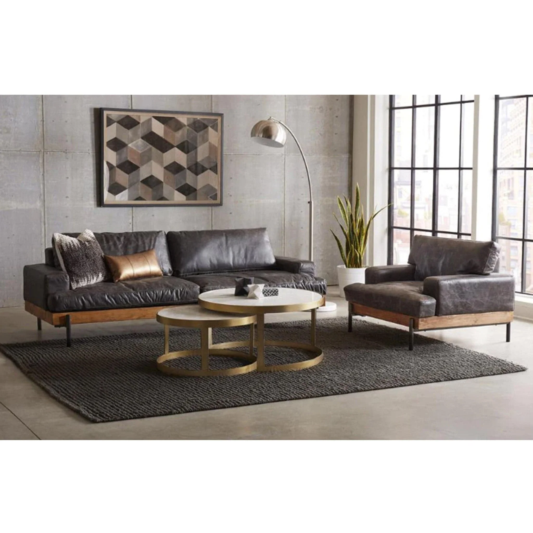 Chiavari Leather Sofa - Image 3