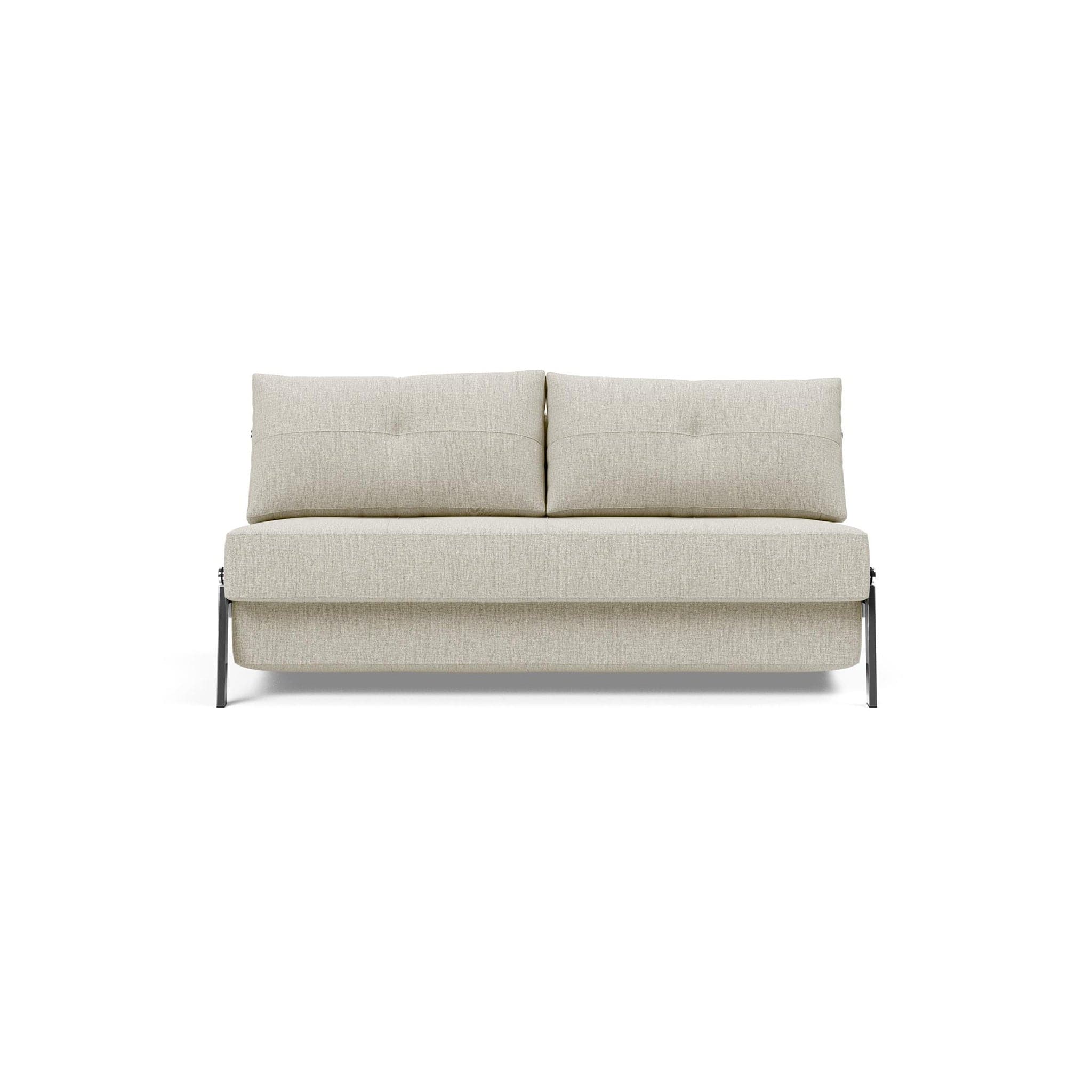 Cubed Full Size Sofa Bed With Chrome Legs - Image 2