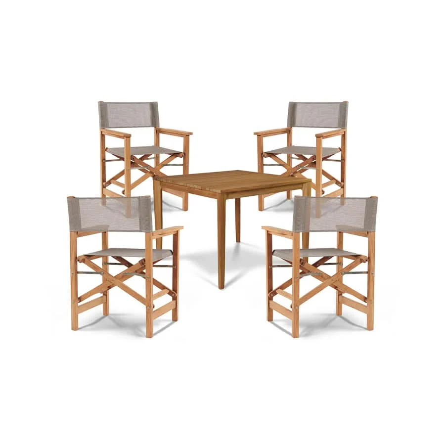 Del Ray Square Dining Set - Image 2