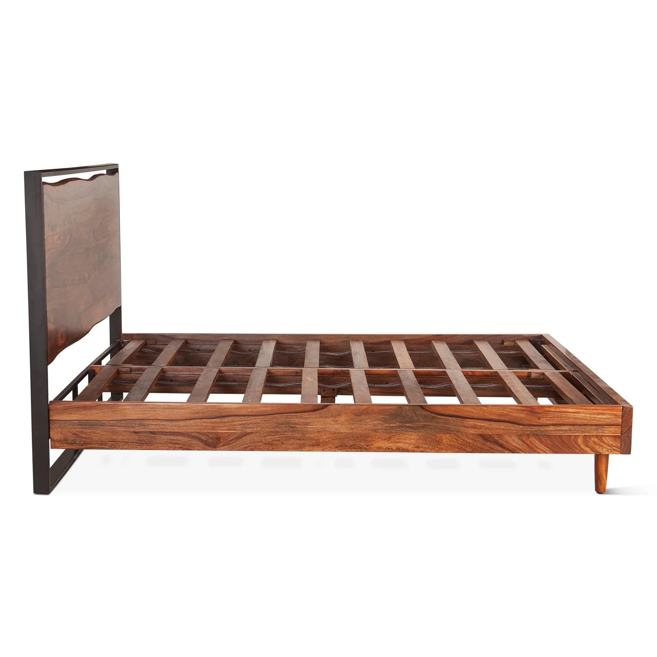 Elliston Modern Live Edge Platform Bed - Image 9