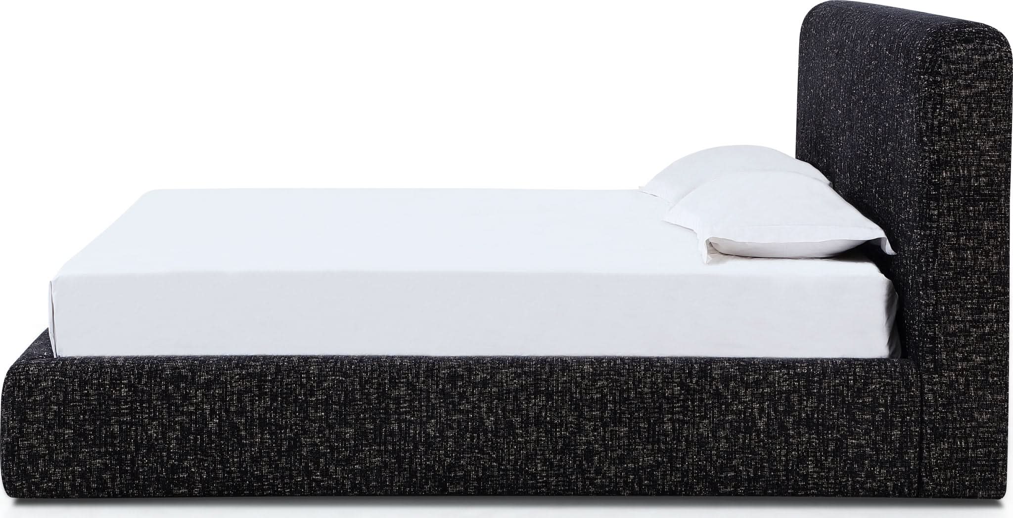 Elora Chenille Upholstered Platform Bed - Image 10
