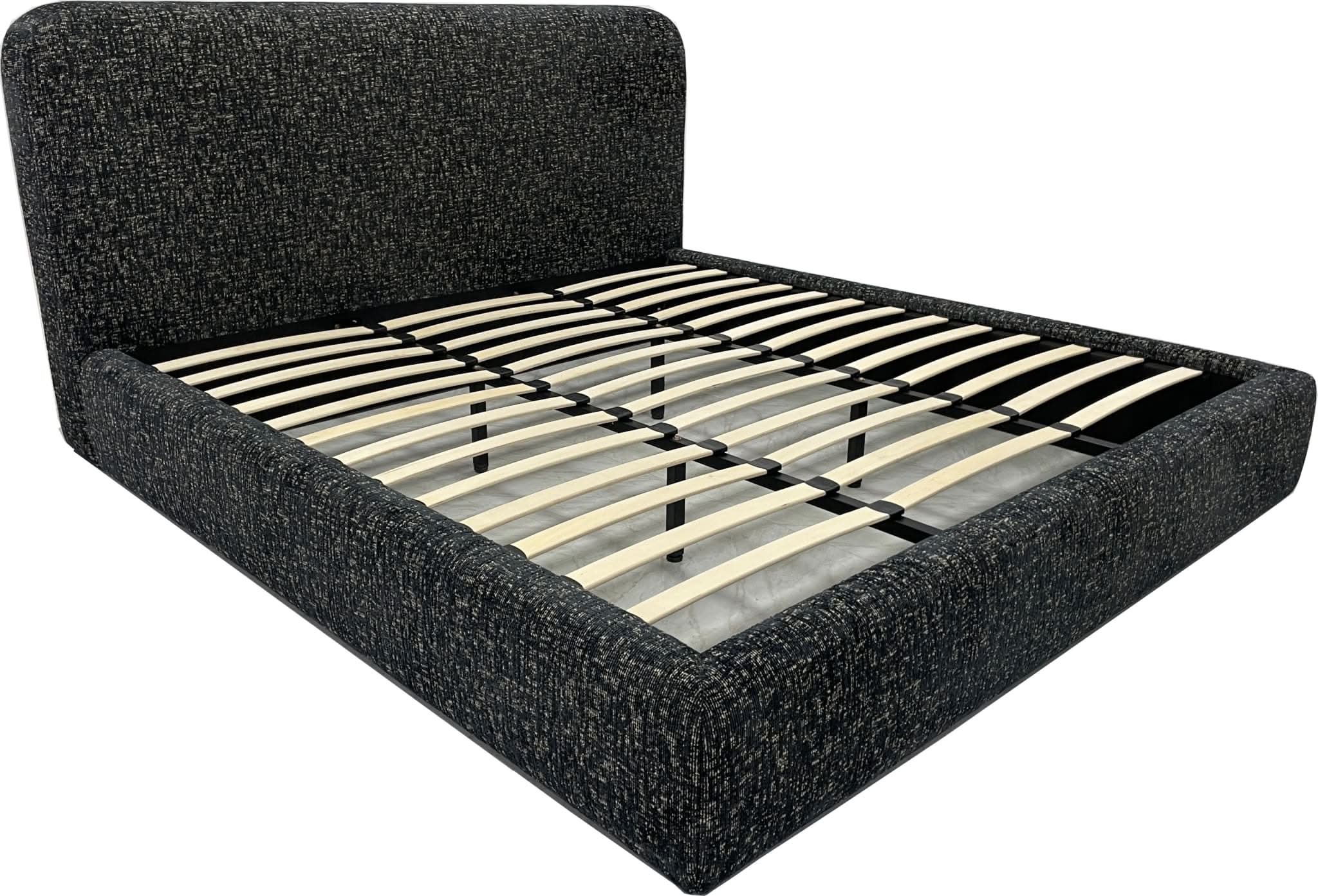 Elora Chenille Upholstered Platform Bed - Image 14