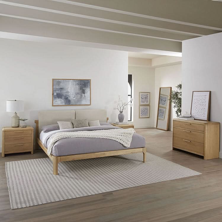 Furano 3-Drawer Nightstand - Image 4