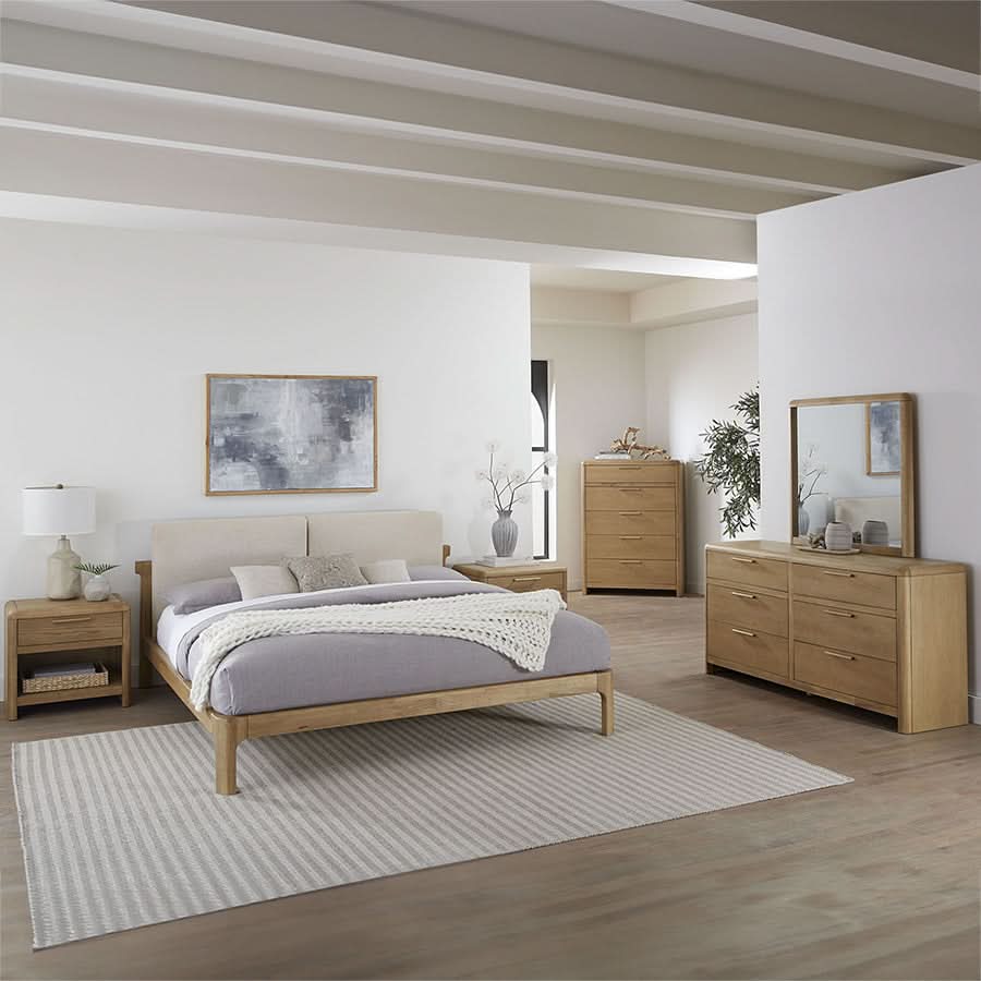 Furano Upholstered Cushion Platform Bed - Image 5