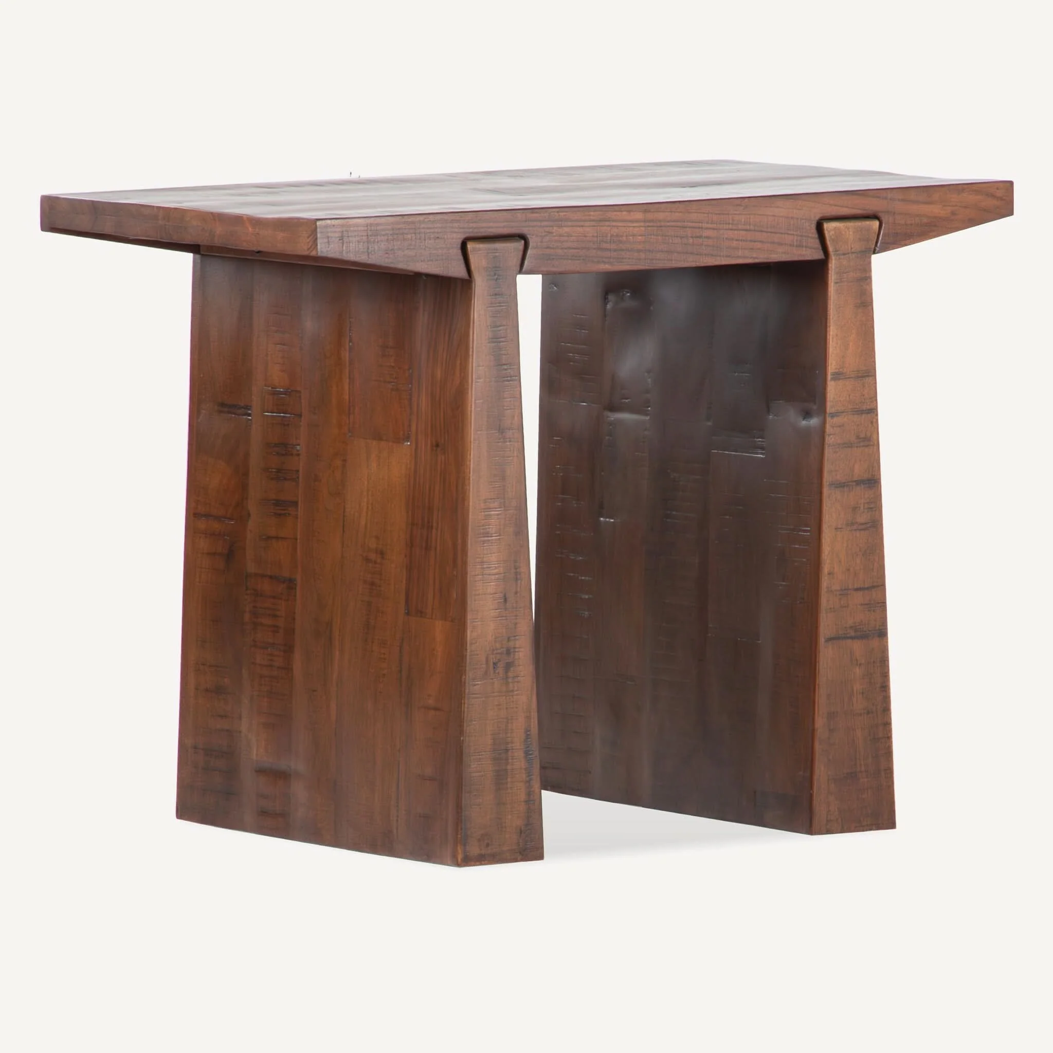 Keystone Reclaimed Wood Side Table - Image 4