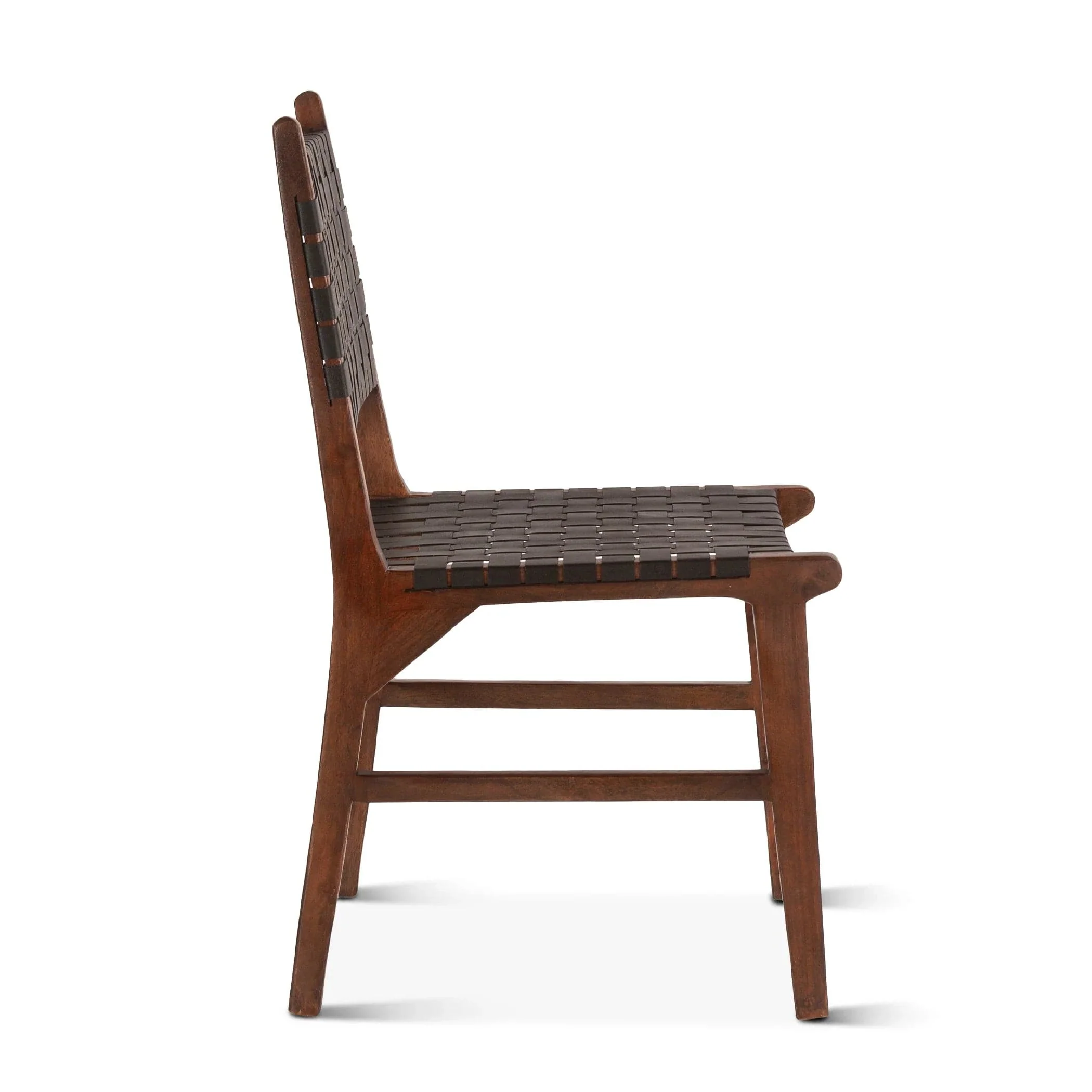Lisbon Leather Dining Chair - Image 10