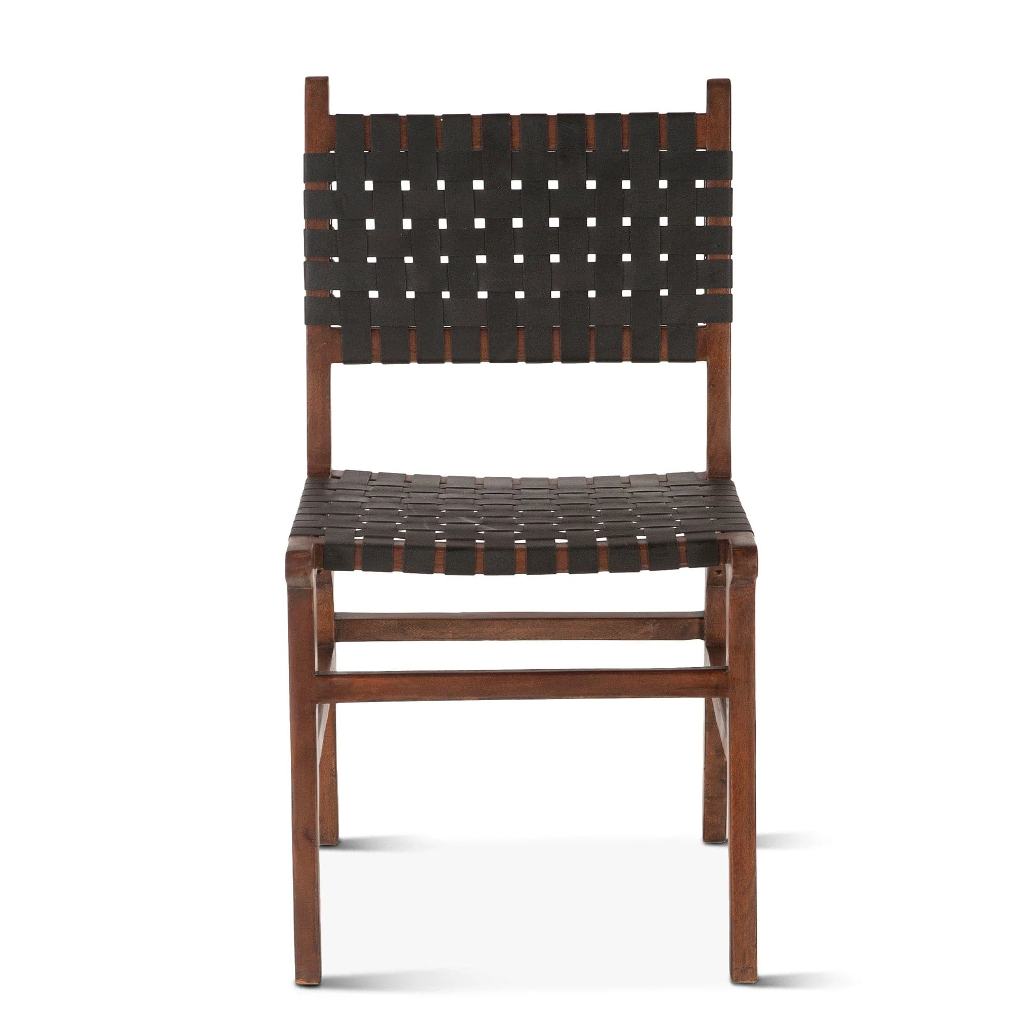 Lisbon Leather Dining Chair - Image 2