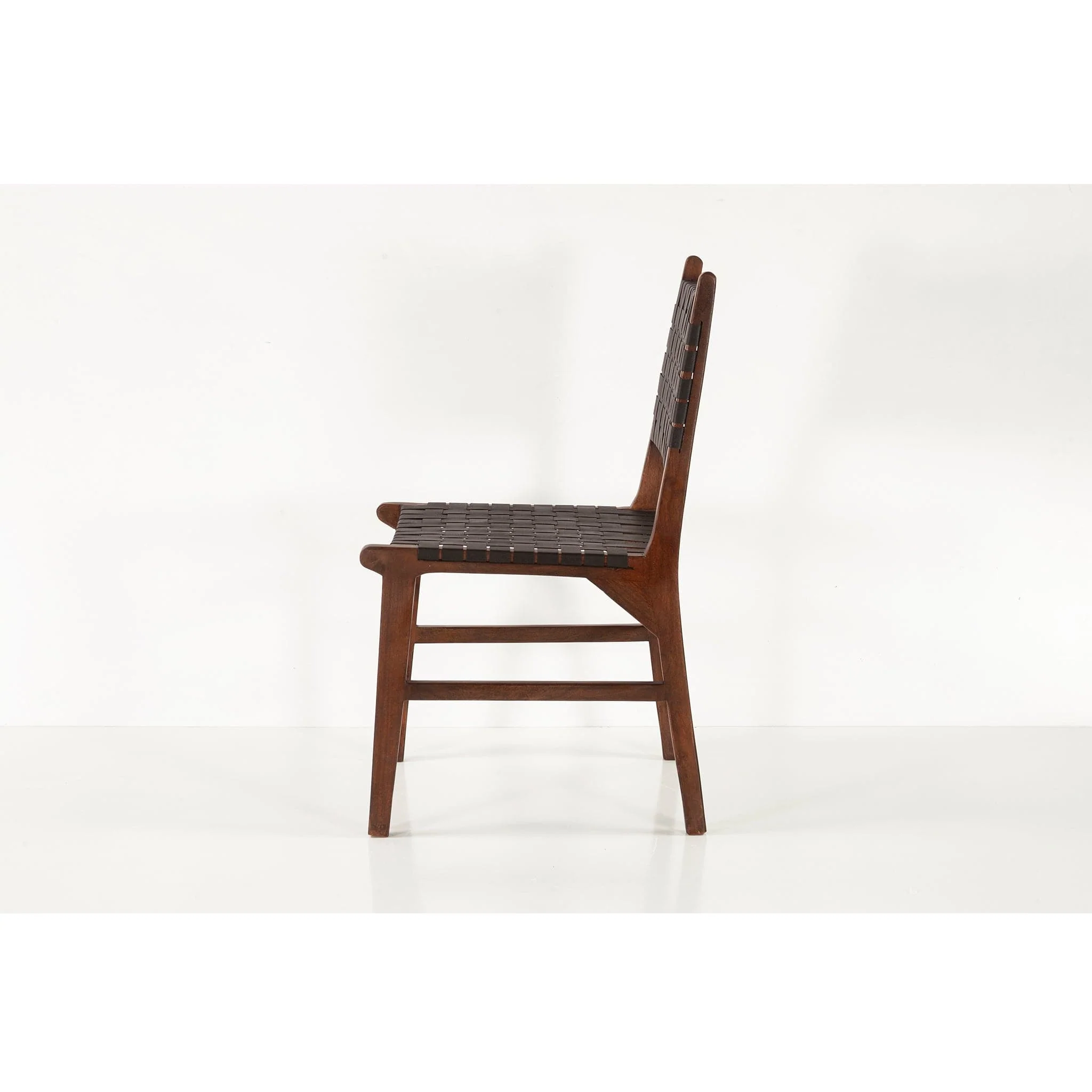 Lisbon Leather Dining Chair - Image 3