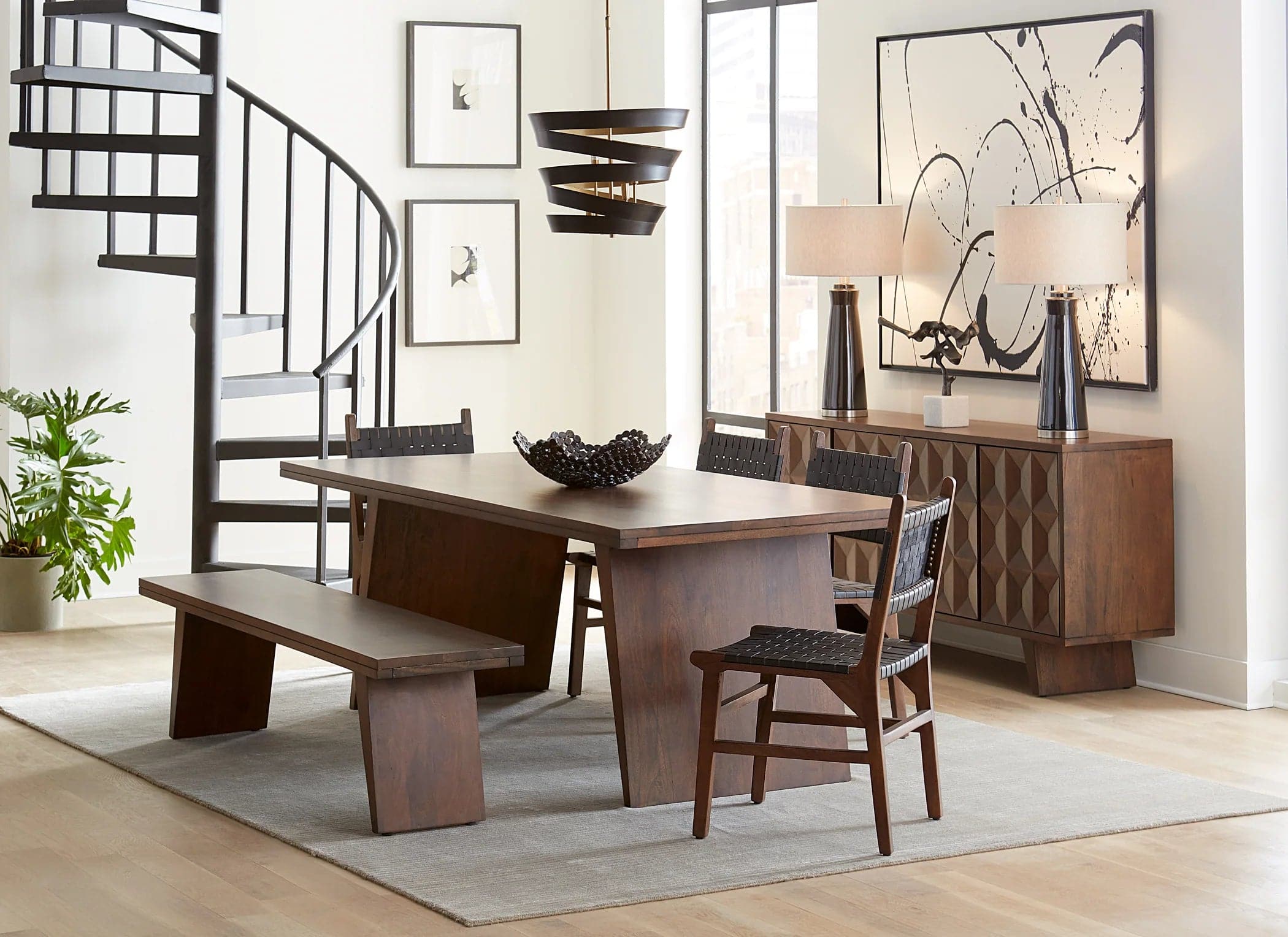 Lisbon Leather Dining Chair - Image 8