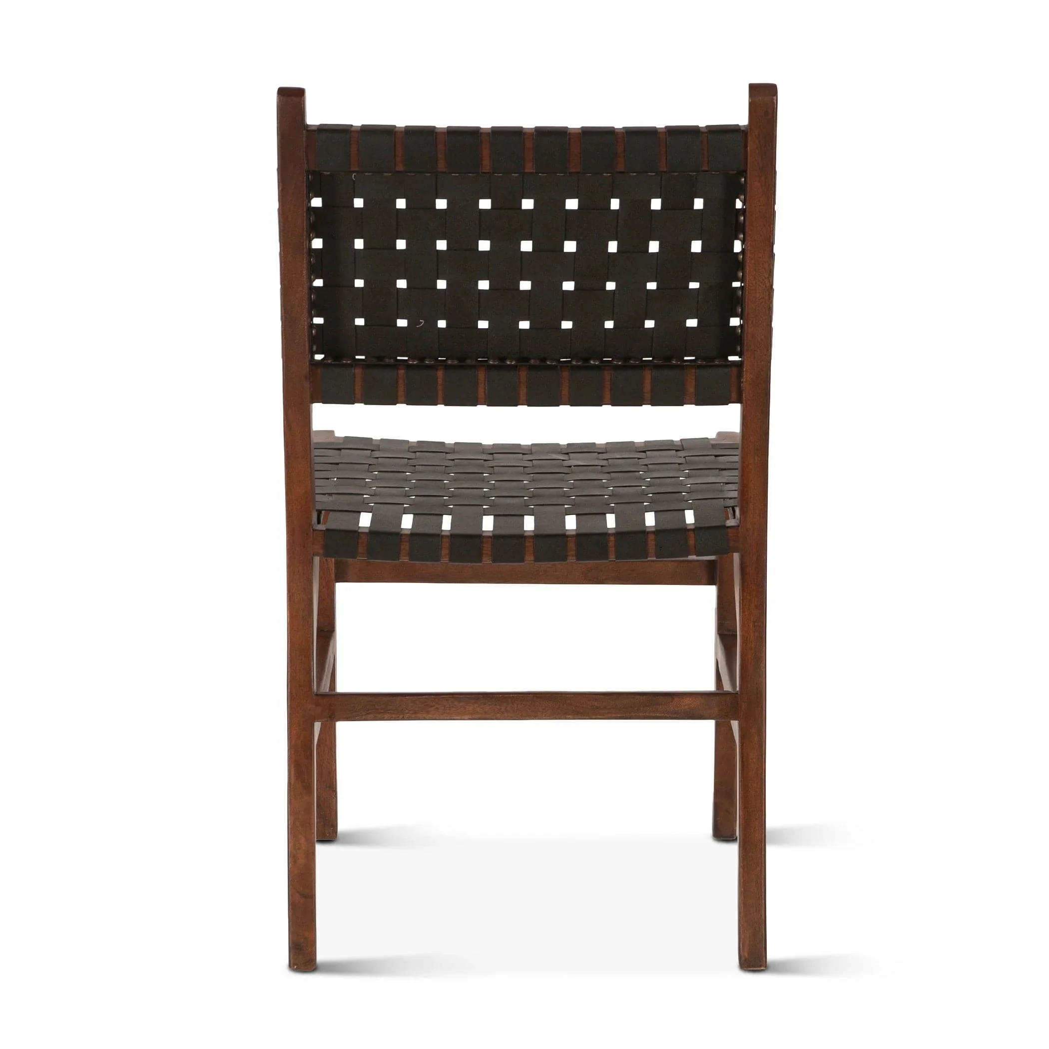 Lisbon Leather Dining Chair - Image 9