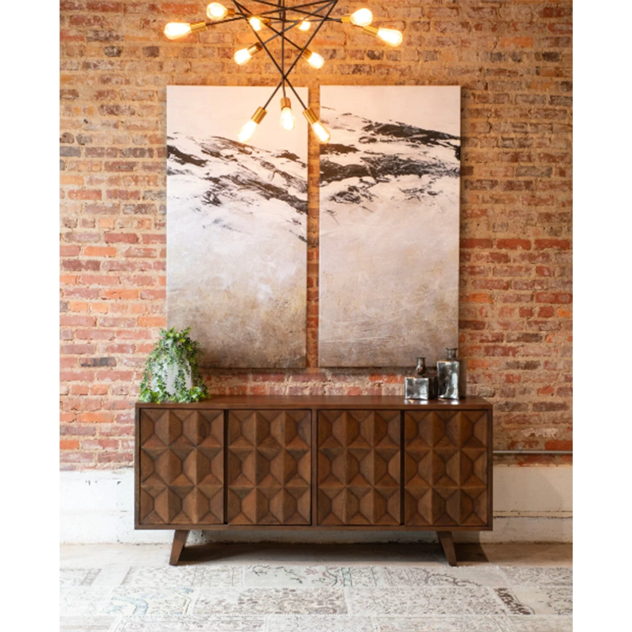 Lisbon Mid-Century Sideboard - Image 3