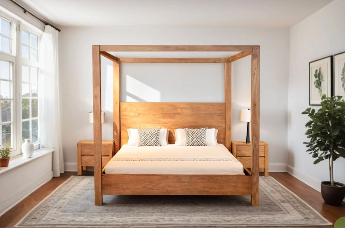 Mesa Canopy Platform Bed - Image 3