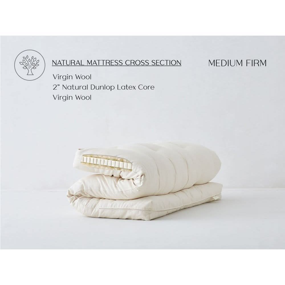 Natural Latex and Wool Shiki Mat - Image 2