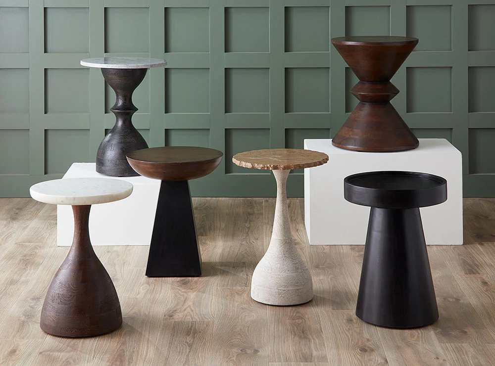 Palm Desert Spool Accent Table - Image 4