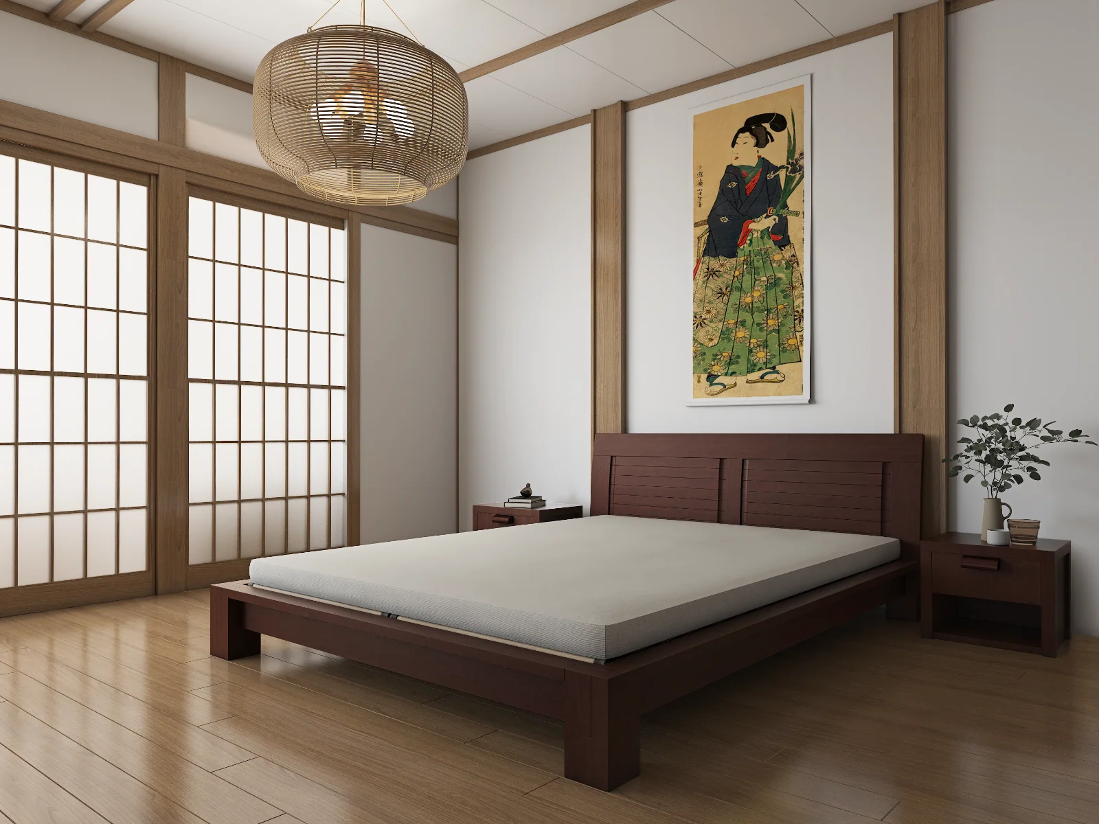 Raku Tatami Platform Bed - Image 3