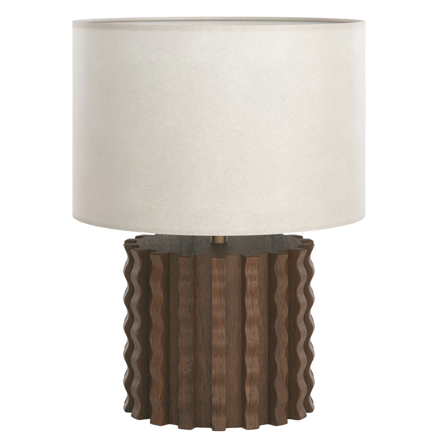 Swirl Oak Table Lamp - Image 2