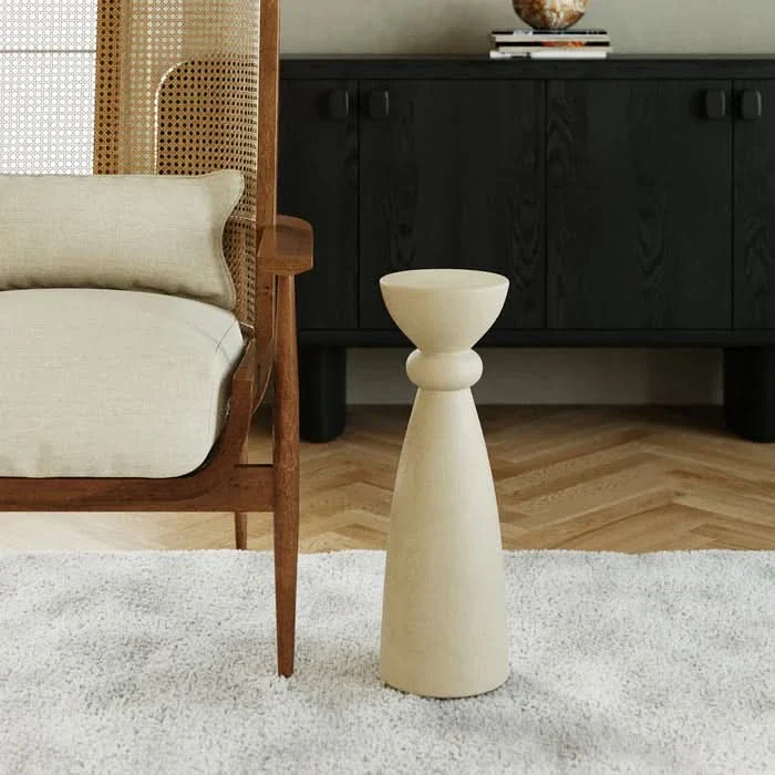 Torino Pedestal Side Table - Image 3